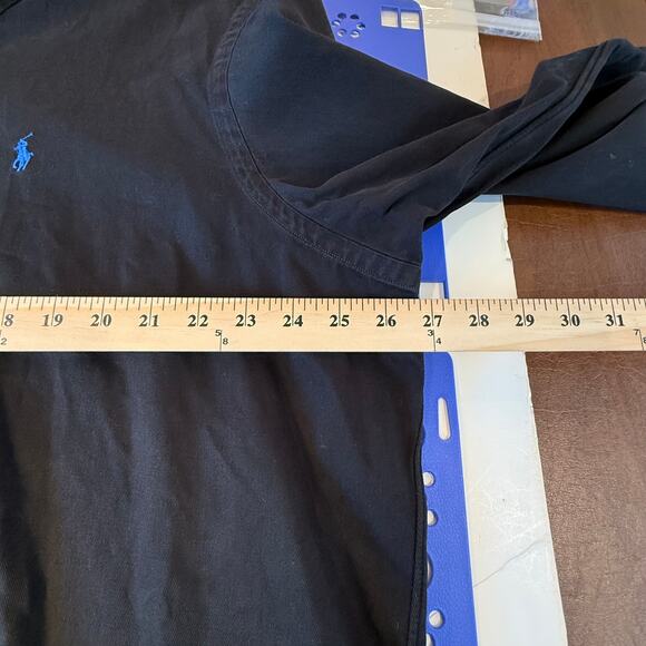 Polo Ralph Lauren XXL Button Down Shirt Brown Cotton Classic Casual Prep - Picture 4 of 7